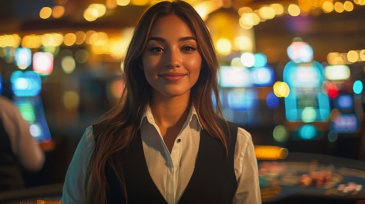 ayokjp Live Blackjack player interface showing betting options and live dealer feed